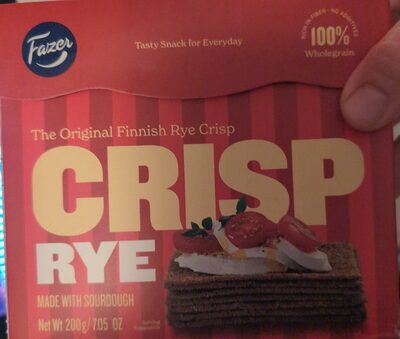 Crisp Rye Crackers