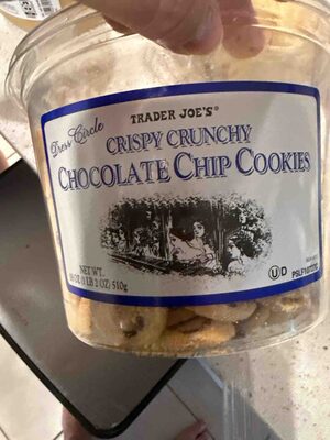 Crispy Crunchy Chocolate Chip Cookies