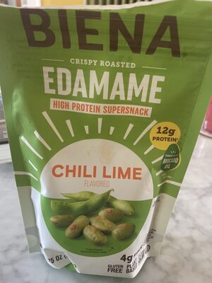 CRISPY ROASTED EDAMAME CHILI LIME FLAVORED