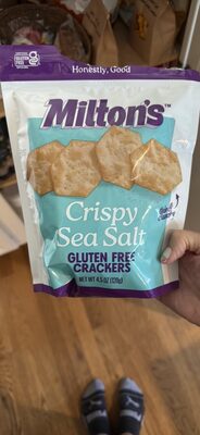 Crispy Sea Salt Gluten Free Crackers