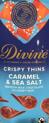 Crispy Thins - Caramel & Sea Salt