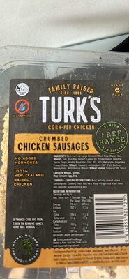 Crumbed Chicken Sausages