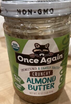 Crunchy Almond Butter
