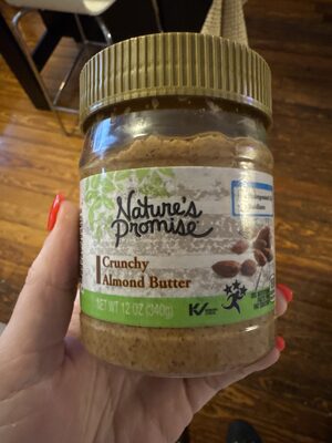 Crunchy almond butter