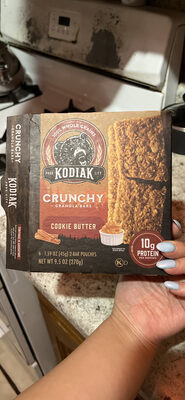 Crunchy Granola Bars Cookie Butter