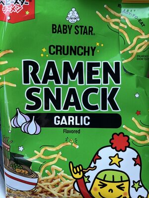 Crunchy Ramen Snack Garlic Flavored