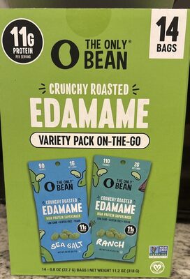 Crunchy Roasted Edamame Variety Pack On-The-Go