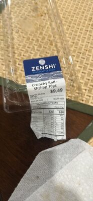 Crunchy Roll - Shrimp 10pc