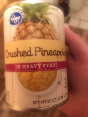 Crushed Pineapple In Heavy Syrup