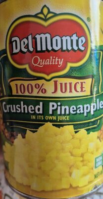 Crushed Pineapple In Its Own Juice