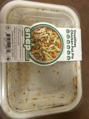 Crustless Chicken Pot Pie