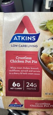 Crustless Chicken Pot Pie