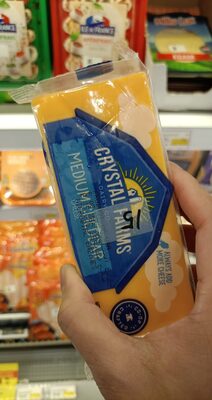 CRYSTAL FARMS MEDIUM CHEDDAR