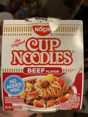 Cup Noodles - Beef Flavor