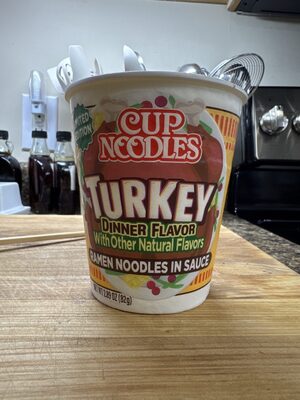 Cup Noodles Turkey Dinner Flavor with Other Natural Flavors