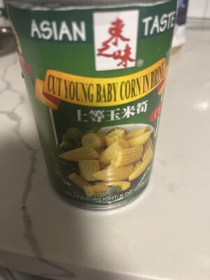 Cut Young Baby Corn