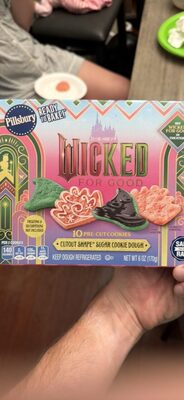 Cutout Shape Sugar Cookie Dough