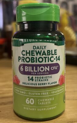 Daily chewable probiotic-14