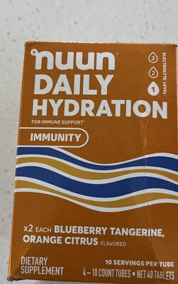 Daily Hydration tablet’s Immunity