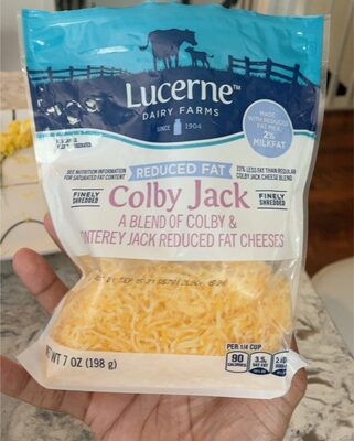Dairy farms reduced fat colby jack cheese