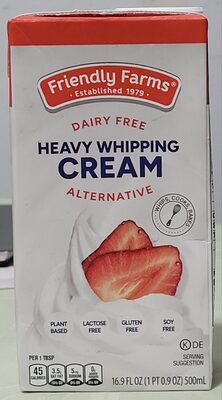 Dairy Free Heavy Whipping Cream