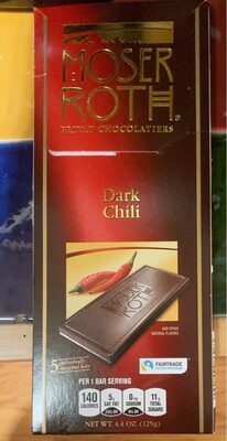 Dark Chili Chocolate Bars