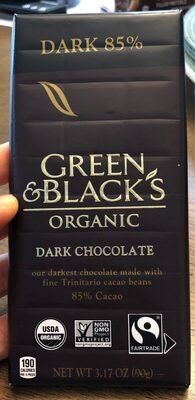 Dark chocolate 85%