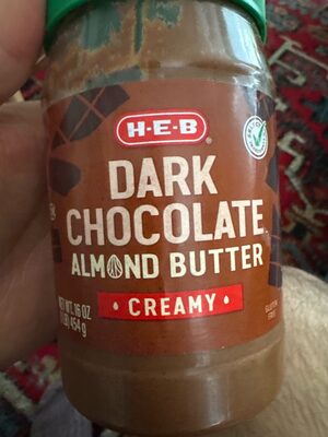 Dark chocolate almond butter