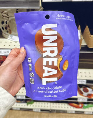 Dark Chocolate Almond Butter Cups