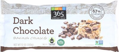Dark Chocolate Baking Chunks
