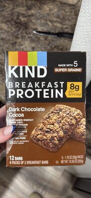 Dark Chocolate Cocoa Breakfast Protein