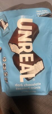 dark chocolate coconut minis