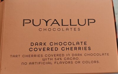 Dark Chocolate Covered Cherries