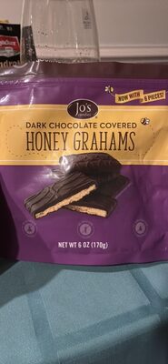 Dark Chocolate Covered Honey Grahams