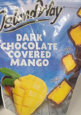Dark Chocolate Covered Mango