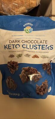 Dark Chocolate Keto Clusters