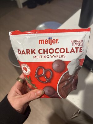 Dark Chocolate Melting Wafers