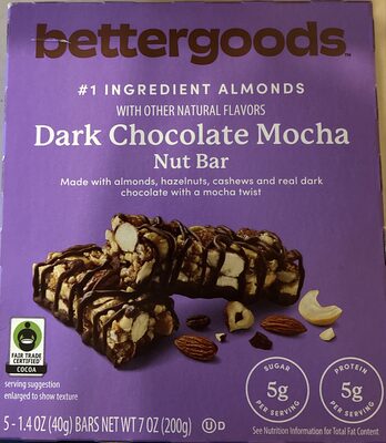 Dark Chocolate Mocha Nut Bar