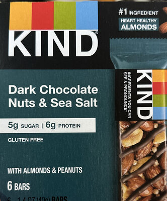 Dark Chocolate Nuts & Sea Salt