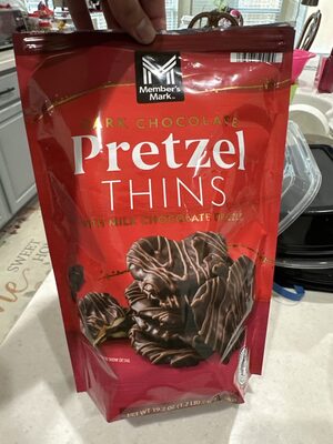 Dark Chocolate Pretzel Thins
