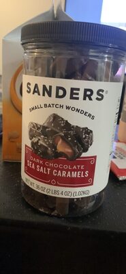 Dark Chocolate Sea Salt Caramels