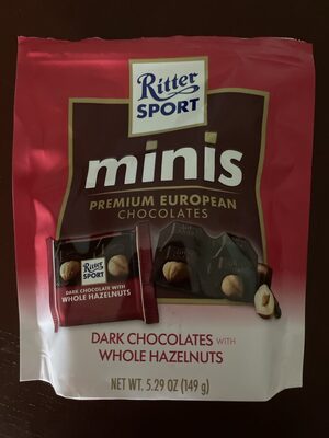 Dark Chocolate With Hazelnut Minis