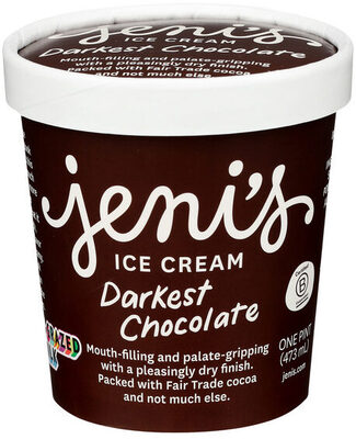 Darkest Chocolate Ice Cream