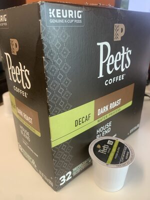 Decaf House Blend Dark Roar Coffee K-Kip Pods
