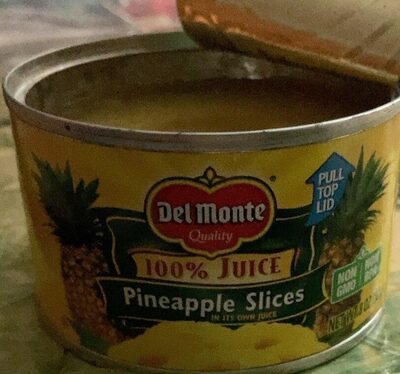 Del Monte Pineapple Slices
