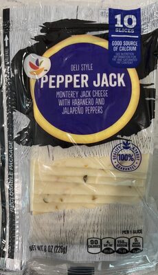 Deli Style Pepper Jack Cheese