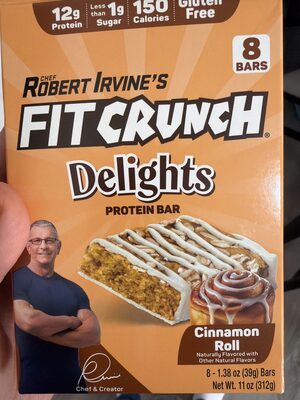 Delights Cinnamon Roll Protein Bar