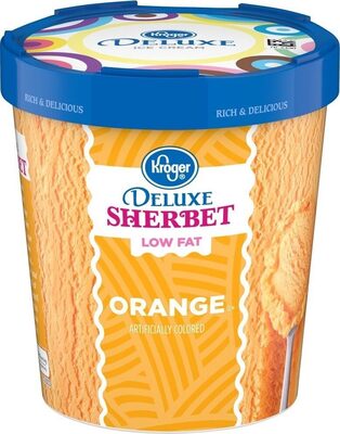 Deluxe orange sherbet
