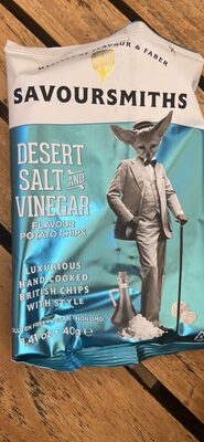 DESERT SALT AND VINEGAR FLAVOUR POTATO CHIPS