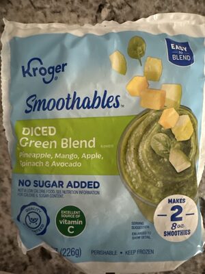 Diced Green Blend Smoothable